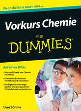 Vorkurs Chemie für Dummies