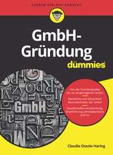 GmbH–Gründung für Dummies