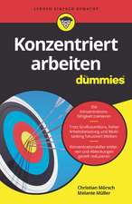 Konzentriert arbeiten für Dummies