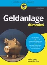 Geldanlage f&uuml;r Dummies