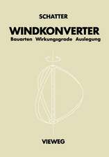 Windkonverter: Bauarten, Wirkungsgrade, Auslegung