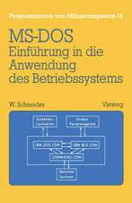 Einführung in die Anwendung des Betriebssystems MS-DOS