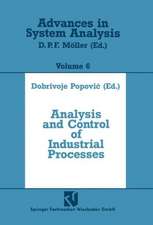 Analysis and Control of Industrial Processes