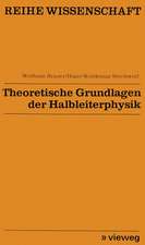 Theoretische Grundlagen der Halbleiterphysik