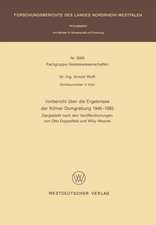 Vorbericht über die Ergebnisse der Kölner Domgrabung 1946 – 1983