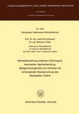 Wechselbeziehung zwischen Umformgrad, thermischer Nachbehandlung, Gefügeinhomogenität und Verhalten bei schwingender Beanspruchung des Werkstoffes TiAl6V4