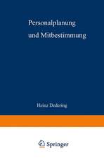 Personalplanung und Mitbestimmung