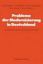 Probleme der Modernisierung in Deutschland: Sozialhistorische Studien zum 19. und 20. Jahrhundert