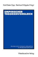 Empirischer Theorienvergleich: Erklärungen sozialen Verhaltens in Problemsituationen