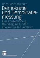 Demokratie und Demokratiemessung