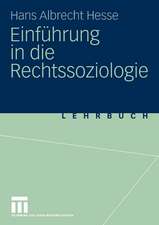 Einführung in die Rechtssoziologie