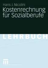 Kostenrechnung für Sozialberufe