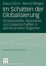 Im Schatten der Globalisierung: Strukturpolitik, Netzwerke und Gewerkschaften in altindustriellen Regionen