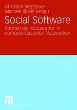 Social Software: Formen der Kooperation in computerbasierten Netzwerken