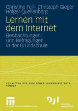 Lernen mit dem Internet: Beobachtungen und Befragungen in der Grundschule