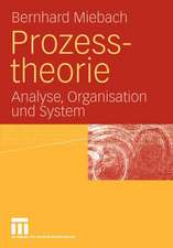 Prozesstheorie: Analyse, Organisation und System