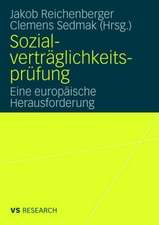 Sozialverträglichkeitsprüfung: Eine europäische Herausforderung