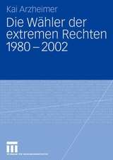 Die Wähler der extremen Rechten 1980 - 2002