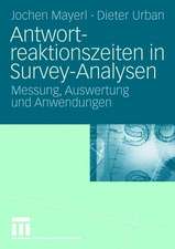 Antwortreaktionszeiten in Survey-Analysen: Messung, Auswertung und Anwendungen