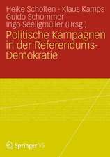 Abstimmungskampagnen: Politikvermittlung in der Referendumsdemokratie