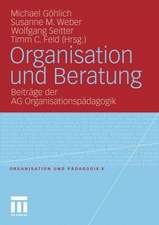 Organisation und Beratung: Beiträge der AG Organisationspädagogik