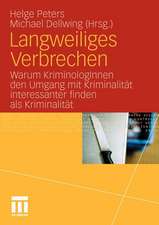 Langweiliges Verbrechen: Warum KriminologInnen den Umgang mit Kriminalität interessanter finden als Kriminalität