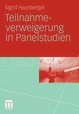 Teilnahmeverweigerung in Panelstudien