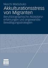 Akkulturationsstress von Migranten: Berufsbiographische Akzeptanzerfahrungen und angewandte Bewältigungsstrategien