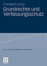 Grundrechte und Verfassungsschutz