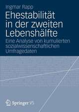 Ehestabilität in der zweiten Lebenshälfte: Eine Analyse von kumulierten sozialwissenschaftlichen Umfragedaten