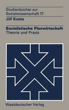 Sozialistische Planwirtschaft: Theorie und Praxis