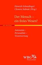 Der Mensch - ein freies Wesen?