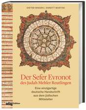 Der Sefer Evronot des Judah Mehler Reutlingen