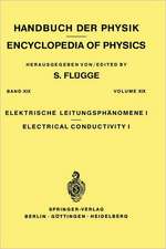 Electrical Conductivity I / Elektrische Leitungsphänomene I