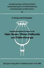 Anaesthesiologische Probleme in der Hals-Nasen-Ohren-Heilkunde und Kieferchirurgie: Bericht über das Colloquium der Deutschen Gesellschaft für Anaesthesie und Wiederbelebung und des Berufsverbandes Deutscher Anaesthesisten am 24. April 1965 im Katharinenhospital der Stadt Stuttgart