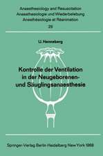 Kontrolle der Ventilation in der Neugeborenen- und Säuglingsanaesthesie: Methodik und Messung der respiratorischen CO2, der Atemstromgeschwindigkeit, des Atemzugvolumens und des Beatmungsdruckes