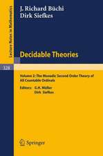 Decidable Theories: Vol. 2: The Monadic Second Order Theory of All Countable Ordinals