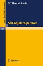 Self-Adjoint Operators