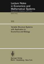 Variable Structure Systems with Application to Economics and Biology: Proceedings of the Second US-Italy Seminar on Variable Structure Systems, May 1974