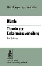 Theorie der Einkommensverteilung: Eine Einführung