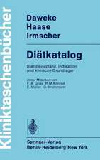 Diätkatalog: Diätspeisepläne, Indikation und klinische Grundlagen