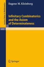 Infinitary Combinatorics and the Axiom of Determinateness