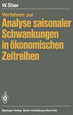 Verfahren zur Analyse saisonaler Schwankungen in ökonomischen Zeitreihen