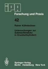 Untersuchungen zur Schmierfilmdicke in Druckluftzylindern: Beurteilung der Abstreifwirkung und des Reibungsverhaltens von Pneumatikdichtungen mit Hilfe eines neu entwickelten Schmierfilmdickenmeßverfahrens