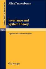 Invariance and System Theory: Algebraic and Geometric Aspects