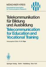 Telekommunikation für Bildung und Ausbildung / Telecommunication for Education and Vocational Training: Vorträge des vom 11.–12. Juni 1980 zur VISODATA’80 in München abgehaltenen Kongresses / Proceedings of a Congress Held in Munich During VISODATA’80, June 11–12, 1980