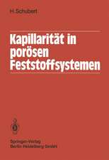 Kapillarität in porösen Feststoffsystemen