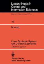 Linear Stochastic Systems with Constant Coefficients: A Statistical Approach