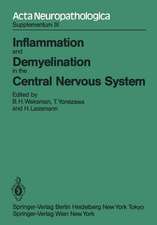 Inflammation and Demyelination in the Central Nervous System: International Congress of Neuropathology, Vienna, September 5–10, 1982