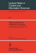 Filtering and Control of Random Processes: Proceedings of the E.N.S.T.-C.N.E.T. Colloquium Paris, France, February 23–24, 1983